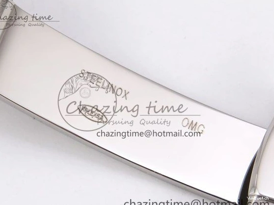 Best Edition Steel Dial Oyster Green Gray VR3235 on 126334 DateJust Roman C+F 41 Bracelet 904L SS 1:1 0223